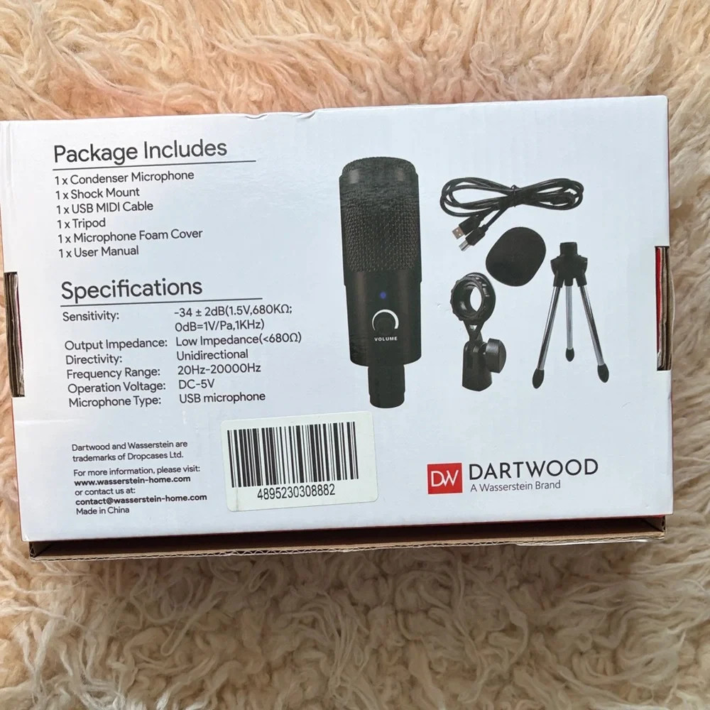 Studio Condenser Microphone - Black